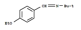 (9ci)-n-[(4-乙氧基苯基)亞甲基]-2-甲基-2-丙胺結(jié)構(gòu)式_445427-45-2結(jié)構(gòu)式
