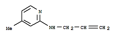 (9ci)-4-甲基-n-2-丙烯基-2-吡啶胺結(jié)構(gòu)式_446061-18-3結(jié)構(gòu)式