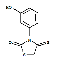 2-Thiazolidinone, 3-(3-hydroxyphenyl)-4-thioxo-Structure,447426-14-4Structure 2-Thiazolidinone, 3-(3-hydroxyphenyl)-4-thioxo- Structure,447426-14-4Structure
