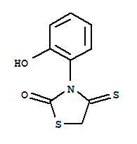 2-Thiazolidinone, 3-(2-hydroxyphenyl)-4-thioxo-Structure,447426-15-5Structure 2-Thiazolidinone, 3-(2-hydroxyphenyl)-4-thioxo- Structure,447426-15-5Structure