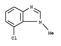 1H-benzimidazole,7-chloro-1-methyl-(9ci)Structure,4887-87-0Structure 1H-benzimidazole,7-chloro-1-methyl-(9ci) Structure,4887-87-0Structure