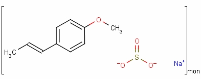 Polyanetholesulfonic acid sodiumStructure,55963-78-5Structure Polyanetholesulfonic acid sodium Structure,55963-78-5Structure
