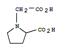 (8ci,9ci)-2-羧基-1-吡咯烷乙酸結構式_5626-40-4結構式