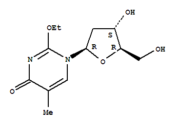 2-O-ethylthymidineStructure,59495-21-5Structure 2-O-ethylthymidine Structure,59495-21-5Structure