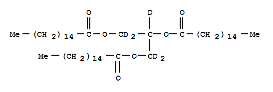 Glyceryl-d5 trihexadecanoateStructure,60763-98-6Structure Glyceryl-d5 trihexadecanoate Structure,60763-98-6Structure