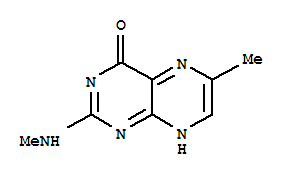 4(1H)-pteridinone,6-methyl-2-(methylamino)-(9ci)Structure,64882-33-3Structure 4(1H)-pteridinone,6-methyl-2-(methylamino)-(9ci) Structure,64882-33-3Structure