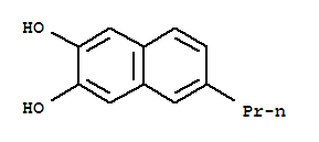 (5ci)-6-丙基-2,3-萘二醇結(jié)構(gòu)式_649569-22-2結(jié)構(gòu)式