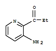 (9ci)-1-(3-氨基-2-吡啶)-1-丙酮結(jié)構(gòu)式_65327-16-4結(jié)構(gòu)式