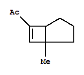 (9ci)-1-(1-甲基雙環(huán)[3.2.0]-6-庚烯-6-基)-乙酮結(jié)構(gòu)式_65499-94-7結(jié)構(gòu)式