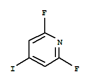 Pyridine, 2,6-difluoro-4-iodo-Structure,685517-71-9Structure Pyridine, 2,6-difluoro-4-iodo- Structure,685517-71-9Structure