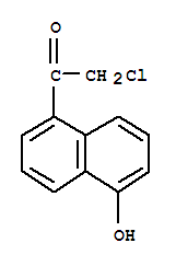 Ethanone, 2-chloro-1-(5-hydroxy-1-naphthalenyl)-(9ci)Structure,697746-57-9Structure Ethanone, 2-chloro-1-(5-hydroxy-1-naphthalenyl)-(9ci) Structure,697746-57-9Structure