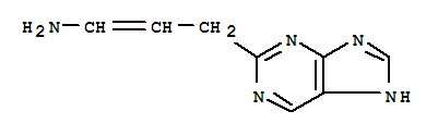 (9ci)-3-(1H-嘌呤-2-基)-1-丙烯-1-胺結(jié)構(gòu)式_697807-17-3結(jié)構(gòu)式