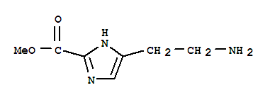 1H-imidazole-2-carboxylicacid,4-(2-aminoethyl)-,methylester(9ci)Structure,701192-59-8Structure 1H-imidazole-2-carboxylicacid,4-(2-aminoethyl)-,methylester(9ci) Structure,701192-59-8Structure