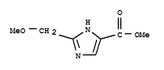 1H-imidazole-4-carboxylicacid,2-(methoxymethyl)-,methylester(9ci)Structure,701292-71-9Structure 1H-imidazole-4-carboxylicacid,2-(methoxymethyl)-,methylester(9ci) Structure,701292-71-9Structure