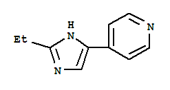 (9CI)-4-(2-乙基-1H-咪唑-4-基)-吡啶結(jié)構(gòu)式_701298-22-8結(jié)構(gòu)式