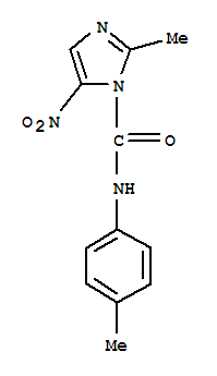 1H-imidazole-1-carboxamide,2-methyl-n-(4-methylphenyl)-5-nitro-(9ci)Structure,701920-05-0Structure 1H-imidazole-1-carboxamide,2-methyl-n-(4-methylphenyl)-5-nitro-(9ci) Structure,701920-05-0Structure