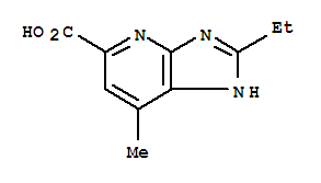 1H-imidazo[4,5-b]pyridine-5-carboxylicacid,2-ethyl-7-methyl-(9ci) Structure,704867-48-1Structure