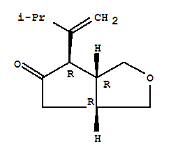 (3ar,4r,6ar)-rel-(9ci)-四氫-4-(2-甲基-1-亞甲基丙基)-1H-環(huán)戊并[c]呋喃-5(3h)-酮結(jié)構(gòu)式_704907-60-8結(jié)構(gòu)式