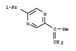 (9CI)-2-(1-甲基乙烯)-5-(1-甲基乙基)-吡嗪結構式_704909-07-9結構式