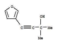 3-Butyn-2-ol, 4-(3-furanyl)-2-methyl-(9ci)Structure,709016-51-3Structure 3-Butyn-2-ol, 4-(3-furanyl)-2-methyl-(9ci) Structure,709016-51-3Structure