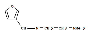 (9ci)-n-(3-呋喃亞甲基)-N,N-二甲基-1,2-乙烷二胺結(jié)構(gòu)式_710321-07-6結(jié)構(gòu)式
