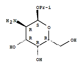 (9ci)-1-甲基乙基 2-氨基-2-脫氧-Alpha-d-半乳糖吡喃糖苷結(jié)構(gòu)式_710936-27-9結(jié)構(gòu)式