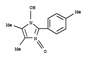 (9ci)-1-羥基-4,5-二甲基-2-(4-甲基苯基)-1H-咪唑 3-氧化物結構式_712287-79-1結構式
