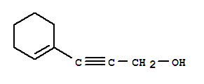 (9ci)-3-(1-環(huán)己烯-1-基)-2-丙炔-1-醇結構式_71313-45-6結構式