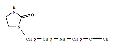 (9ci)-1-[2-(2-丙炔氨基)乙基]-2-咪唑啉酮結構式_714192-94-6結構式