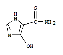 1H-imidazole-4-carbothioamide,5-hydroxy-(9ci)Structure,71644-33-2Structure 1H-imidazole-4-carbothioamide,5-hydroxy-(9ci) Structure,71644-33-2Structure