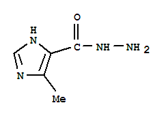 1H-imidazole-4-carboxylicacid,5-methyl-,hydrazide(9ci)Structure,71704-67-1Structure 1H-imidazole-4-carboxylicacid,5-methyl-,hydrazide(9ci) Structure,71704-67-1Structure