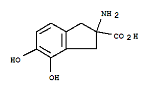 1H-indene-2-carboxylic acid, 2-amino-2,3-dihydro-4,5-dihydroxy- (9ci)Structure,721386-72-7Structure 1H-indene-2-carboxylic acid, 2-amino-2,3-dihydro-4,5-dihydroxy- (9ci) Structure,721386-72-7Structure