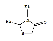 4-Thiazolidinone,3-ethyl-2-phenyl-(5ci)Structure,721458-19-1Structure 4-Thiazolidinone,3-ethyl-2-phenyl-(5ci) Structure,721458-19-1Structure