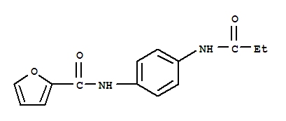 (9ci)-n-[4-[(1-氧代丙基)氨基]苯基]-2-呋喃羧酰胺結構式_723250-77-9結構式