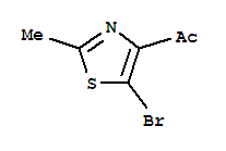 Ethanone, 1-(5-bromo-2-methyl-4-thiazolyl)-(9ci)Structure,723743-67-7Structure Ethanone, 1-(5-bromo-2-methyl-4-thiazolyl)-(9ci) Structure,723743-67-7Structure