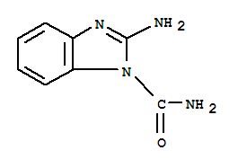 1H-benzimidazole-1-carboxamide,2-amino-(9ci)Structure,72431-61-9Structure 1H-benzimidazole-1-carboxamide,2-amino-(9ci) Structure,72431-61-9Structure