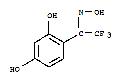 Ethanone, 1-(2,4-dihydroxyphenyl)-2,2,2-trifluoro-, oxime (9ci)Structure,724466-51-7Structure Ethanone, 1-(2,4-dihydroxyphenyl)-2,2,2-trifluoro-, oxime (9ci) Structure,724466-51-7Structure