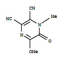 (9ci)-1,6-二氫-5-甲氧基-1-甲基-6-氧代-2,3-吡嗪二甲腈結(jié)構(gòu)式_724744-00-7結(jié)構(gòu)式