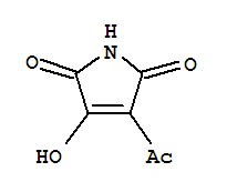 1H-pyrrole-2,5-dione, 3-acetyl-4-hydroxy-(9ci) Structure,72543-14-7Structure