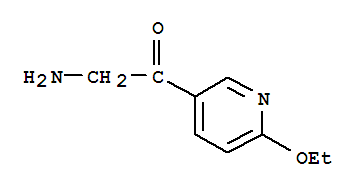 Ethanone, 2-amino-1-(6-ethoxy-3-pyridinyl)-(9ci)Structure,732219-39-5Structure Ethanone, 2-amino-1-(6-ethoxy-3-pyridinyl)-(9ci) Structure,732219-39-5Structure