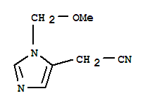1H-imidazole-5-acetonitrile,1-(methoxymethyl)-(9ci)Structure,732251-46-6Structure 1H-imidazole-5-acetonitrile,1-(methoxymethyl)-(9ci) Structure,732251-46-6Structure