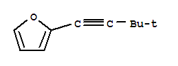 (9ci)-2-(3,3-二甲基-1-丁炔基)-呋喃結構式_733035-90-0結構式
