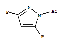 (9ci)-1-乙?；?3,5-二氟-1H-吡唑結(jié)構(gòu)式_73311-18-9結(jié)構(gòu)式