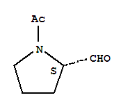(s)-(9ci)-1-乙?；?2-吡咯烷羧醛結(jié)構(gòu)式_73323-64-5結(jié)構(gòu)式