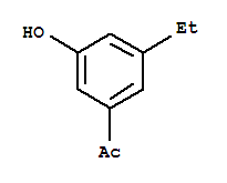 Ethanone, 1-(3-ethyl-5-hydroxyphenyl)-(9ci)Structure,733679-07-7Structure Ethanone, 1-(3-ethyl-5-hydroxyphenyl)-(9ci) Structure,733679-07-7Structure