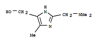 1H-imidazole-4-methanol, 2-[(dimethylamino)methyl]-5-methyl- (9ci) Structure,733696-69-0Structure