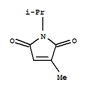 (9ci)-3-甲基-1-(1-甲基乙基)-1H-吡咯-2,5-二酮結構式_73383-86-5結構式