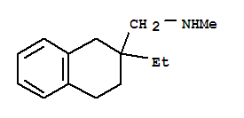 2-Naphthalenemethanamine,2-ethyl-1,2,3,4-tetrahydro-n-methyl-(9ci) Structure,735236-35-8Structure