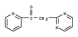 Ethanone, 1-(2-pyridinyl)-2-(2-pyrimidinyl)-(9ci)Structure,73569-08-1Structure Ethanone, 1-(2-pyridinyl)-2-(2-pyrimidinyl)-(9ci) Structure,73569-08-1Structure