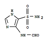 1H-imidazole-4-sulfonamide,5-(formylamino)-(9ci)Structure,73576-08-6Structure 1H-imidazole-4-sulfonamide,5-(formylamino)-(9ci) Structure,73576-08-6Structure